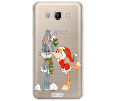 Чохол для Samsung Galaxy J5 2016 (J510) MixCase новий рік зайці