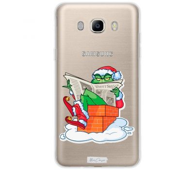 Чохол для Samsung Galaxy J5 2016 (J510) MixCase новий рік новорічний ельф