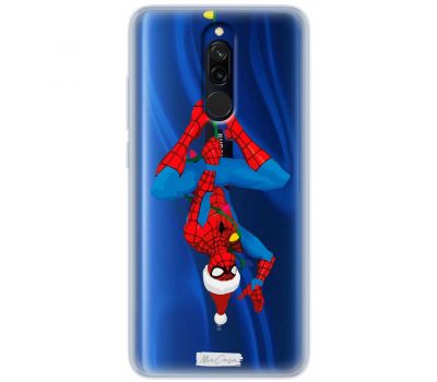 Чохол для Xiaomi Redmi 8 MixCase новий рік людина павук