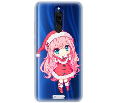 Чохол для Xiaomi Redmi 8 MixCase новий рік маленька снігурочка