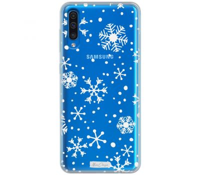 Чохол для Samsung Galaxy A50/A50S/A30S MixCase новий рік сніжинки