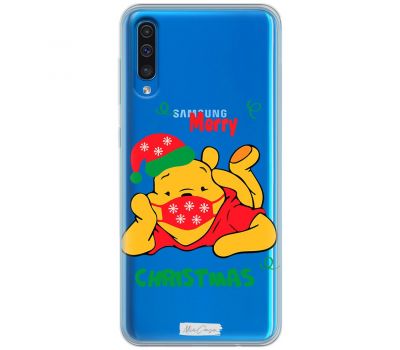 Чохол для Samsung Galaxy A50/A50S/A30S MixCase новий рік ведмедик новорічний