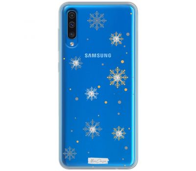 Чохол для Samsung Galaxy A50/A50S/A30S MixCase зі стразами сніжинки
