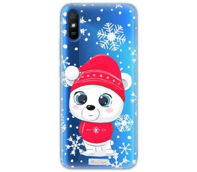 Чохол для Xiaomi Redmi 9A MixCase новий рік песик