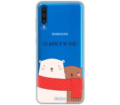 Чохол для Samsung Galaxy A50/A50S/A30S MixCase новий рік ведмеді