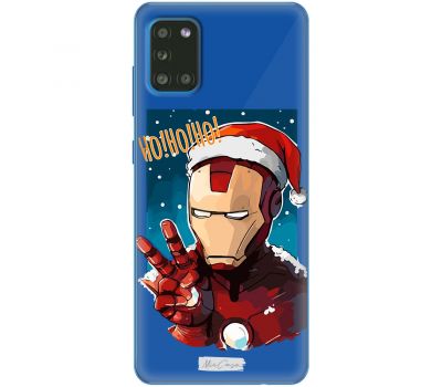 Чохол для Samsung Galaxy A31 (A315) MixCase новий рік залізна людина