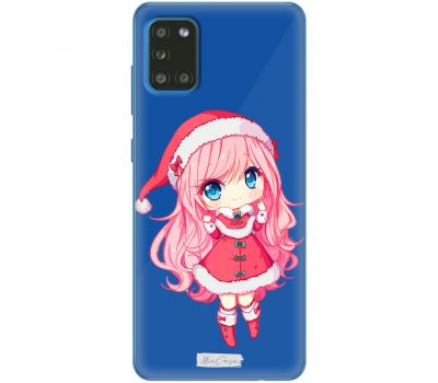 Чохол для Samsung Galaxy A31 (A315) Новий рік MixCase маленька снігурочка