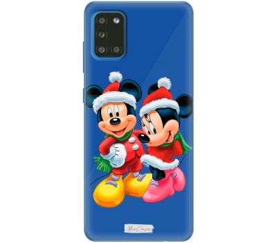 Чохол для Samsung Galaxy A31 (A315) MixCase новий рік міккі та маус