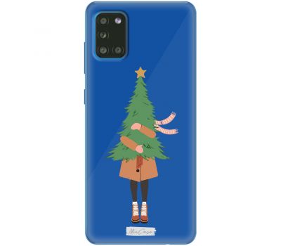 Чохол для Samsung Galaxy A31 (A315) MixCase новий рік з ялинкою