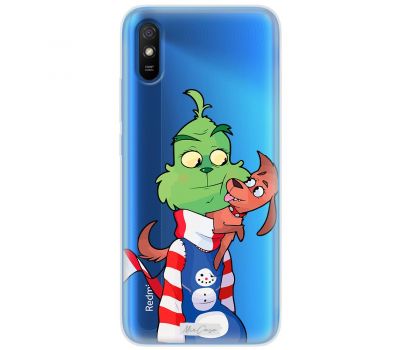 Чохол для Xiaomi Redmi 9A MixCase новий рік мульт герої