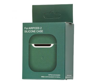 Чохол для AirPods Slim case зелений / army green 2701357