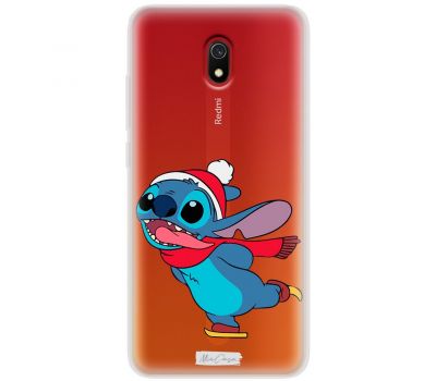 Чохол для Xiaomi Redmi 8a MixCase новий рік стиг на ковзанах