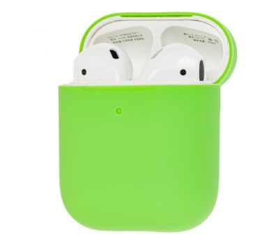 Чохол для AirPods Slim case зелений / green