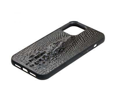 Чохол для iPhone 12 Pro Max Reptile Cayman чорний 2701205