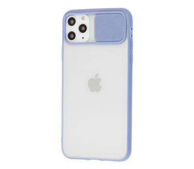 Чохол для iPhone 11 Pro LikGus Camshield camera protect сіро-фіолетовий