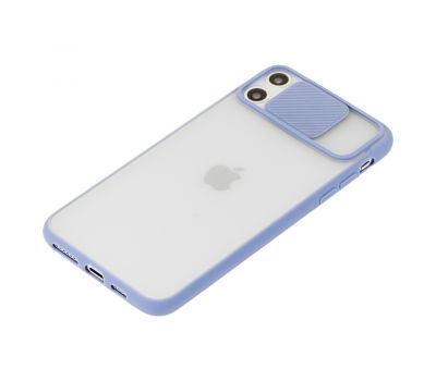Чохол для iPhone 11 Pro LikGus Camshield camera protect сіро-фіолетовий 2702791