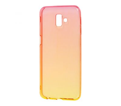 Чохол для Samsung Galaxy J6+ 2018 (J610) Gradient Design червоно-жовтий