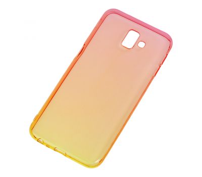 Чохол для Samsung Galaxy J6+ 2018 (J610) Gradient Design червоно-жовтий 2702395