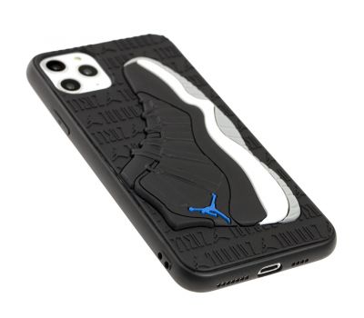 Чохол для iPhone 11 Pro Max Sneakers Brand jordan чорний/сірий 2704251