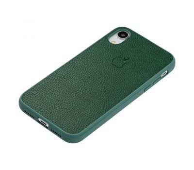 Чохол для iPhone Xr Leather cover зелений 2704461