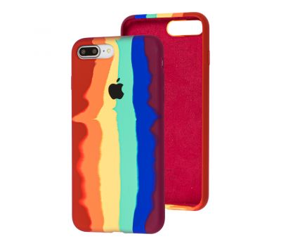 Чохол для iPhone 7 Plus / 8 Plus Silicone Full rainbow pride