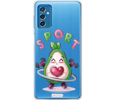 Чохол для Samsung Galaxy M52 (M526) MixCase авокадо sport