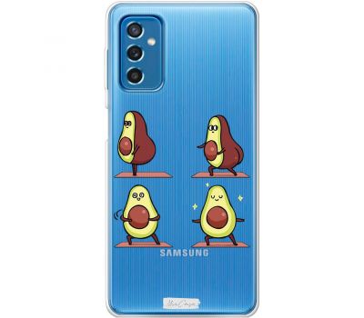 Чохол для Samsung Galaxy M52 (M526) MixCase авокадо червоний