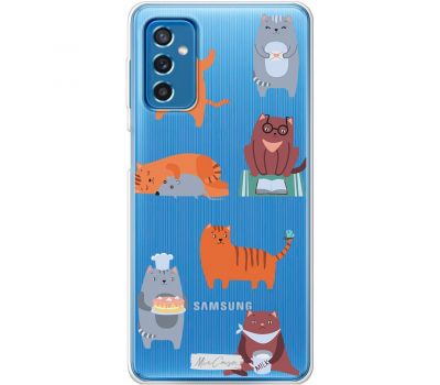 Чохол для Samsung Galaxy M52 (M526) MixCase тварини кіт в образі