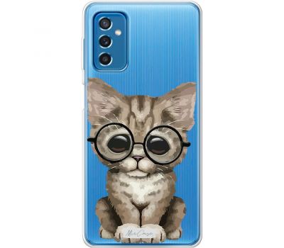 Чохол для Samsung Galaxy M52 (M526) MixCase MixCase тварини кошеня в о
