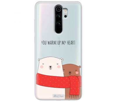 Чохол для Xiaomi Redmi Note 8 Pro MixCase новий рік ведмеді