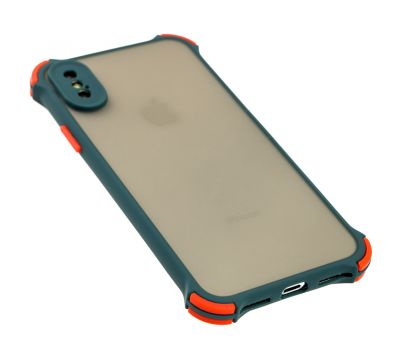 Чохол для iPhone X / Xs LikGus Totu corner protection оливковий 2707905
