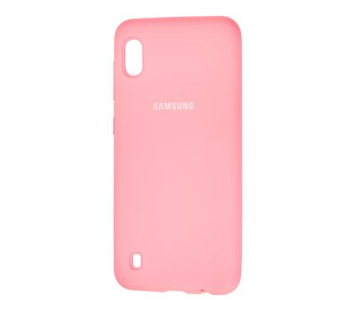 Чохол для Samsung Galaxy A10 (A105) Silicone Full світло-рожевий 2708251