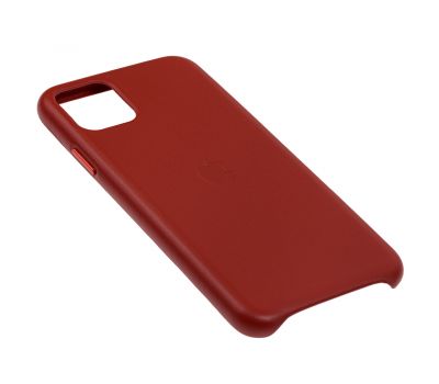 Чохол для iPhone 11 Pro Max Leather case (Leather) червоний 2708940
