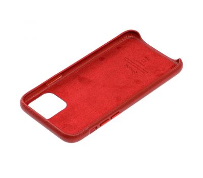 Чохол для iPhone 11 Pro Leather case (Leather) червоний 2708933