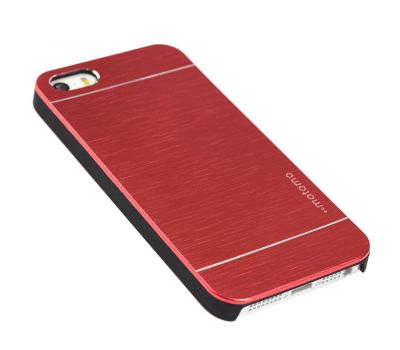 Чохол Motomo для iPhone 5 протиударний з металом червоний 2709458