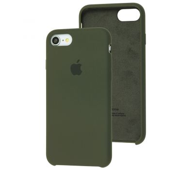 Чохол для iPhone 7 / 8 Silicone case dark olive