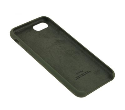 Чохол для iPhone 7 / 8 Silicone case dark olive 2709882