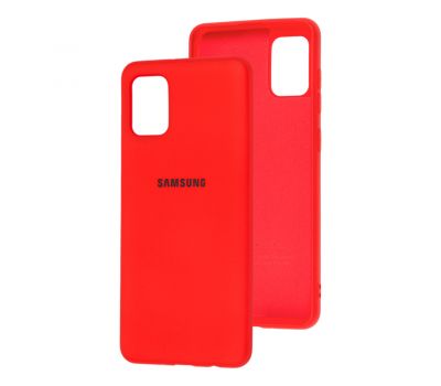 Чохол для Samsung Galaxy A31 (A315) Silicone Full червоний