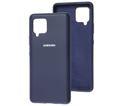 Чохол для Samsung Galaxy A42 (A426) Silicone Full темно-синій