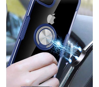 Чохол для iPhone 11 Pro Max Deen CrystalRing із кільцем чорний 2710750