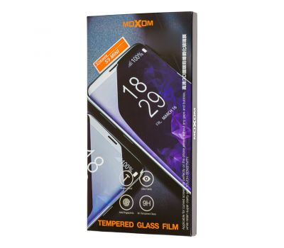 Захисне скло для Samsung Galaxy S8+ / S9+ Moxom чорне 2710097