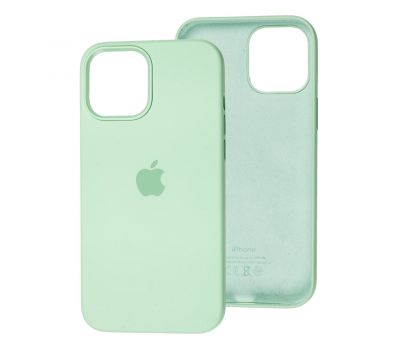 Чохол для iPhone 12 Pro Max Full Silicone case pistachio