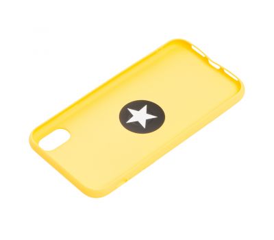 Чохол для iPhone X / Xs ColorRing жовтий 2710874