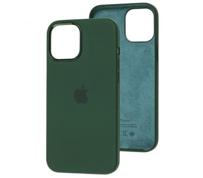Чохол для iPhone 12 Pro Max Full Silicone case cyprus green
