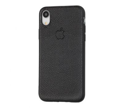Чохол для iPhone Xr Leather cover чорний