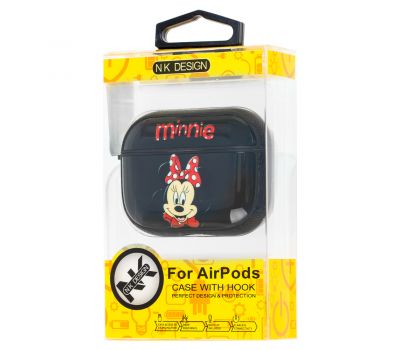 Чохол AirPods Pro Young Style Minnie Mouse чорний 2712066