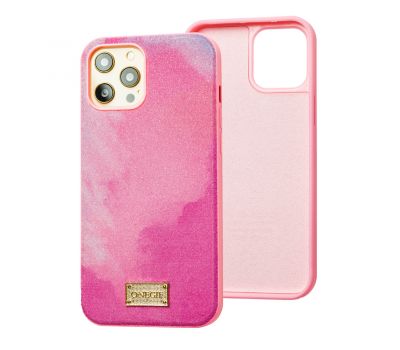 Чохол для iPhone 12 Pro Max Gif Wave style рожевий
