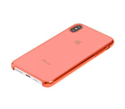 Чохол для iPhone Xs Max Clear case червоний 2715384