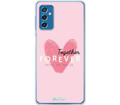 Чохол для Samsung Galaxy M52 (M526) Mixcase для закоханих forever