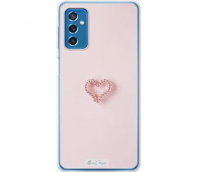 Чохол для Samsung Galaxy M52 (M526) Mixcase для закоханих серце